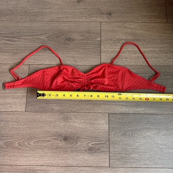 Abercrombie & Fitch Bikini High-Waist - Coral Size Small - Picture 11 of 11